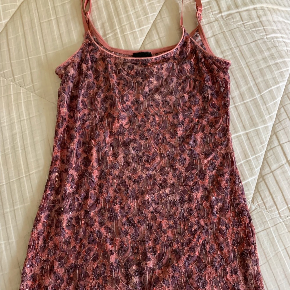 Express Sparkly Tank Top